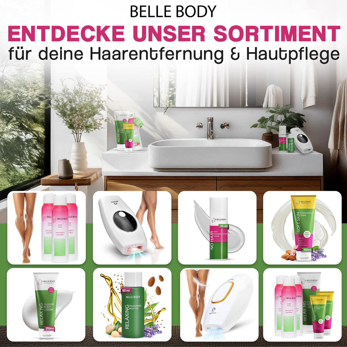 Haarfrei Gesichts Duo